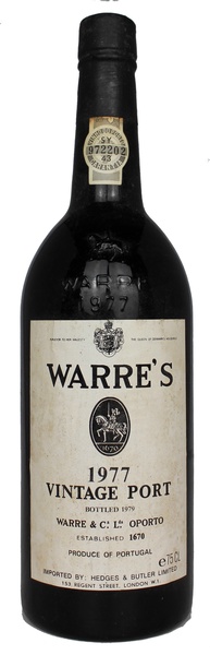 Warre's Vintage Port, 1977