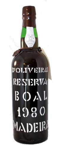  D'Oliveiras Madeira, 1980