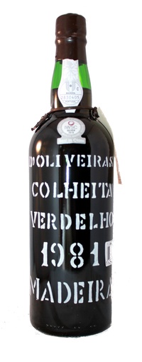  D'Oliveiras Madeira, 1981