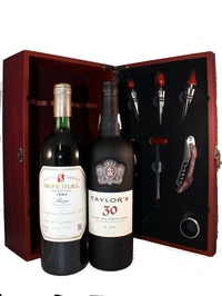1982 Wine Gift - Rioja and Port in a double gift box. , 1982