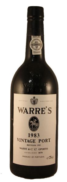 Warre's Vintage Port, 1983