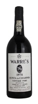 Warre's Vintage Port, 1978