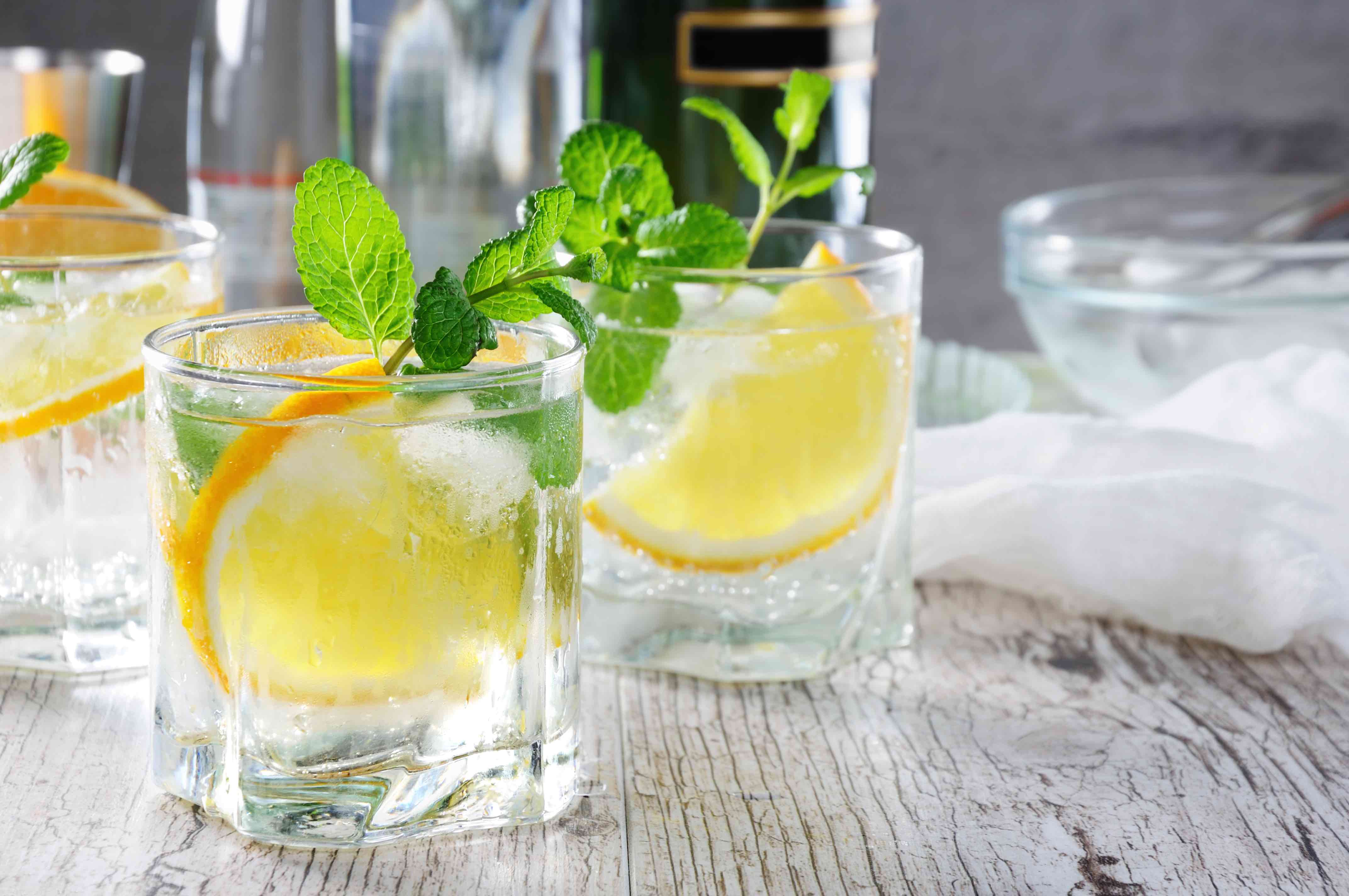 White port and tonic